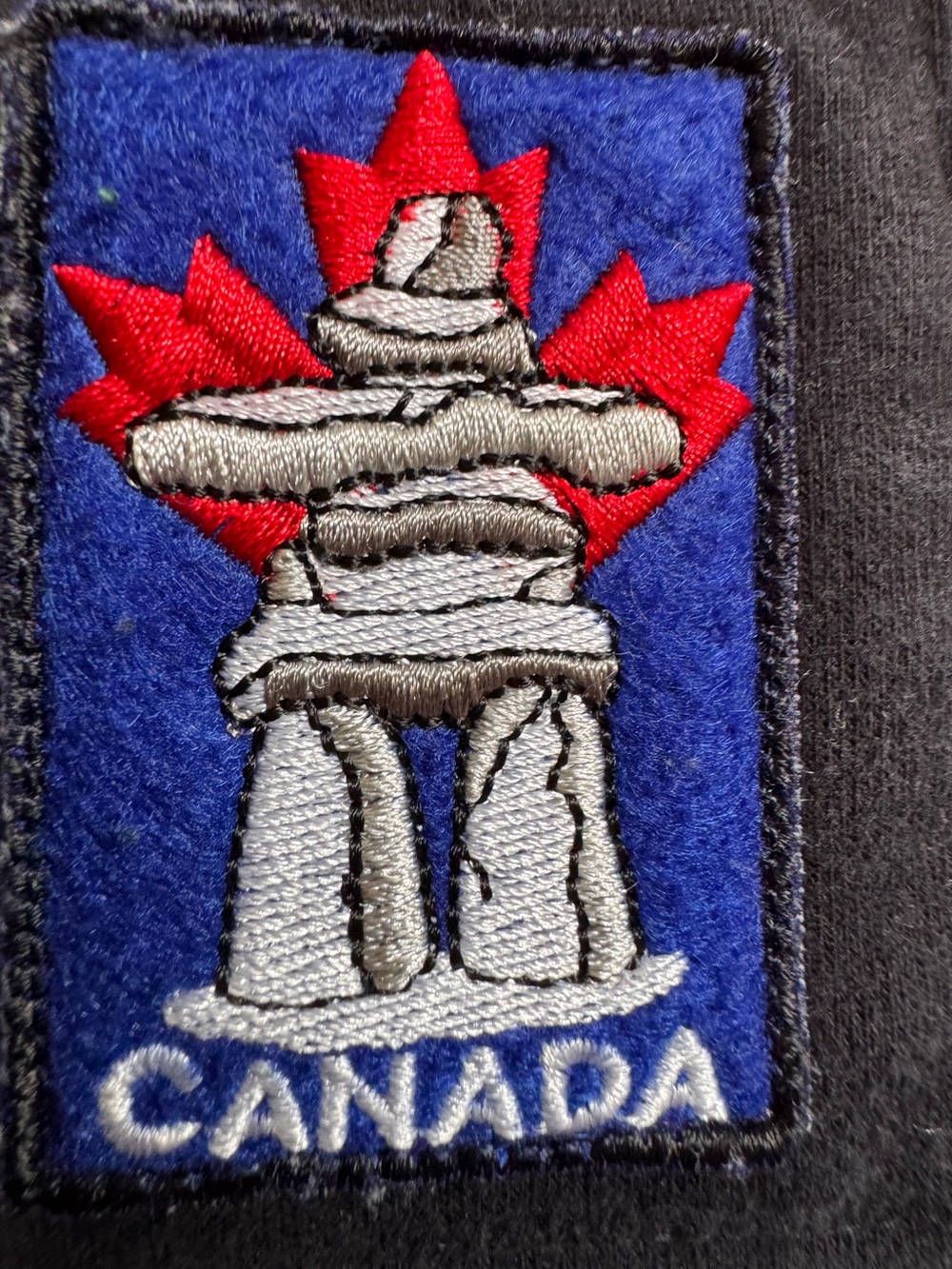Roots Retro Black Full Zip Canada Patches Soft Jacket. Size L - Picture 5 of 10